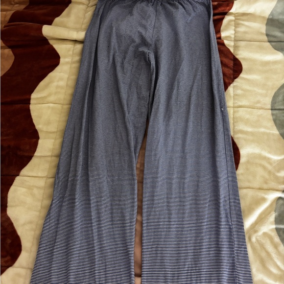 Edikted Blue and White Striped Pants - Picture 3 of 3